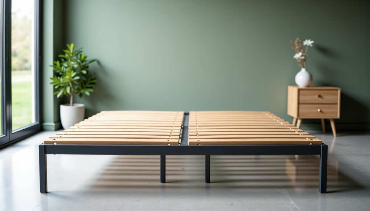 Sommier 160×200 : pourquoi le choix des lattes prime sur la marque pour un sommeil réparateur